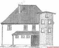 Gemeinde- und Spritzenhaus mit Steigerturm